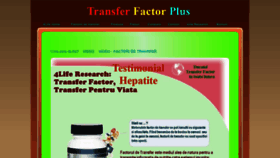 What Transfer-pentru-viata.ro website looked like in 2020 (4 years ago)
