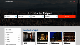 What Taiwanhotelstaipei.com website looked like in 2020 (4 years ago)