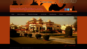 What Toursinrajasthan.com website looked like in 2020 (4 years ago)