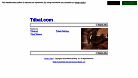What Tribal.com website looked like in 2020 (4 years ago)