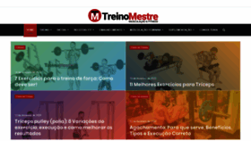 What Treinomestre.com.br website looked like in 2020 (5 years ago)