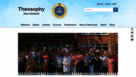 What Theosophy.nz website looked like in 2020 (4 years ago)
