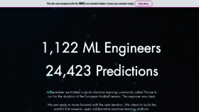 What Throne.ai website looked like in 2020 (6 years ago)