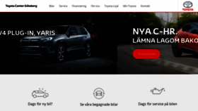 What Toyotagoteborg.se website looked like in 2020 (4 years ago)