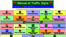 What Trafficsign.us website looked like in 2020 (4 years ago)