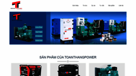 What Toanthangpower.com website looked like in 2020 (4 years ago)