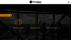 What Translationservices24.com website looked like in 2020 (4 years ago)