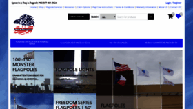 What Thedallasflagstore.com website looked like in 2020 (4 years ago)