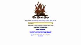 What Thepirateproxy3se.com website looked like in 2020 (4 years ago)