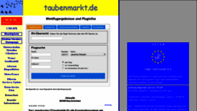 What Taubenmarkt.de website looked like in 2020 (4 years ago)