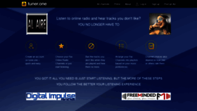 What Tuner.one website looked like in 2020 (4 years ago)