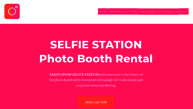 What Tradeshowselfiestation.com website looked like in 2020 (4 years ago)