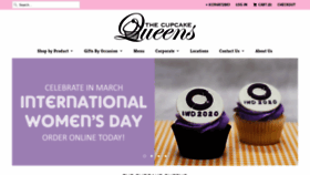 What Thecupcakequeens.com.au website looked like in 2020 (4 years ago)