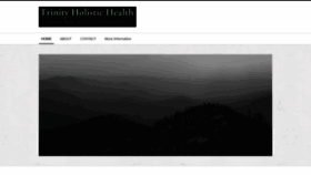 What Trinityholistichealth.net website looked like in 2020 (4 years ago)