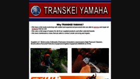 What Transkeiyamaha.co.za website looked like in 2020 (4 years ago)