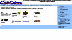 What Thecardcabinet.com website looked like in 2020 (4 years ago)