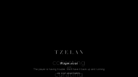 What Tzelan.com website looked like in 2020 (4 years ago)
