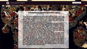 What Thebyzantinelegacy.com website looked like in 2020 (4 years ago)