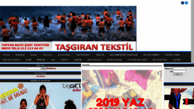 What Tasgirantekstil.net website looked like in 2020 (4 years ago)