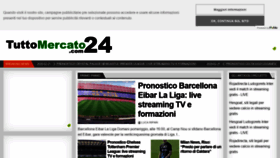 What Tuttomercato24.com website looked like in 2020 (4 years ago)
