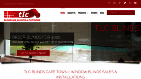 What Tlcblinds.co.za website looked like in 2020 (4 years ago)