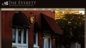 What Theeveretthotel.com website looked like in 2020 (4 years ago)