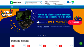 What Tudoabeca.com.br website looked like in 2020 (4 years ago)
