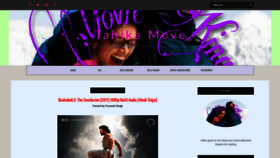 What Tahlkamovie.blogspot.com website looked like in 2020 (4 years ago)