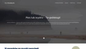 What To-polska.pl website looked like in 2020 (4 years ago)