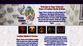 What Tigertorreart.com website looked like in 2020 (4 years ago)