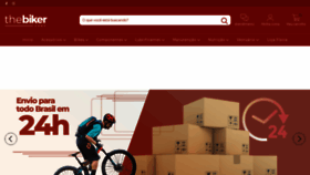 What Thebiker.com.br website looked like in 2020 (4 years ago)