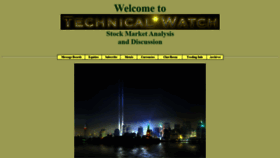 What Technicalwatch.com website looked like in 2020 (4 years ago)