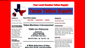 What Texastattoostore.com website looked like in 2020 (4 years ago)