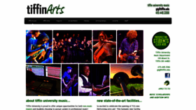 What Tiffinmusic.com website looked like in 2020 (4 years ago)