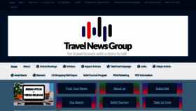 What Travelnewsgroup.com website looked like in 2020 (4 years ago)
