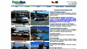 What Transbus.cl website looked like in 2020 (4 years ago)
