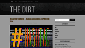 What The-dirt.net website looked like in 2020 (4 years ago)