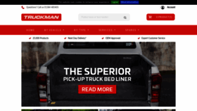 What Truckman.co.uk website looked like in 2020 (4 years ago)