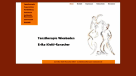 What Tanztherapie-wiesbaden.de website looked like in 2020 (4 years ago)