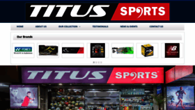 What Titussports.co.in website looked like in 2020 (4 years ago)