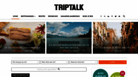What Tripnieuws.nl website looked like in 2020 (4 years ago)