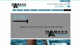 What Teamattitude.com.au website looked like in 2020 (4 years ago)