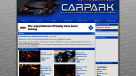 What Trackmania-carpark.com website looked like in 2020 (4 years ago)