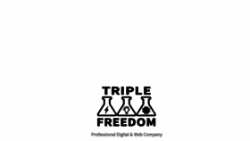 What Triplefreedom.com website looked like in 2020 (4 years ago)