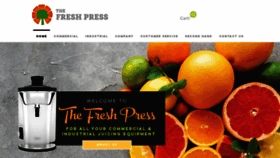 What Thefreshpress.co.za website looked like in 2020 (4 years ago)