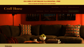 What Thecroffhouse.com website looked like in 2020 (4 years ago)