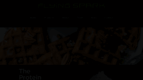 What Theflyingspark.com website looked like in 2020 (4 years ago)