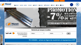 What Trconseil.com website looked like in 2020 (4 years ago)