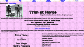 What Trimathome.com website looked like in 2020 (4 years ago)