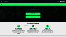 What Tipping.nrl.com website looked like in 2020 (4 years ago)
